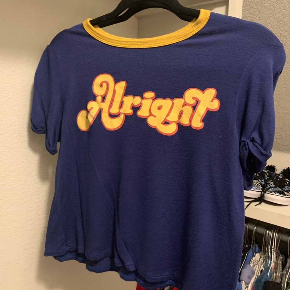 “Alright” Retro Rue 21 Tee
